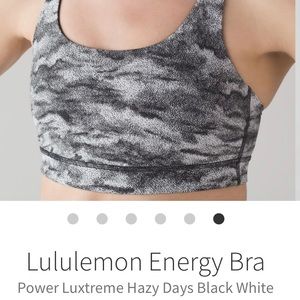 Lululemon Energy Bra size 6